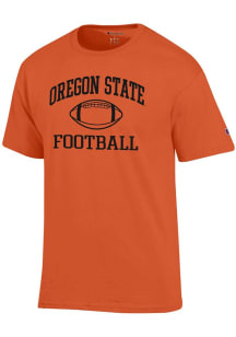 Champion Oregon State Beavers Orange Football Football Jersey Short Sleeve T Shirt