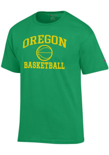 Champion Oregon Ducks Kelly Green Basketball Jersey Short Sleeve T Shirt