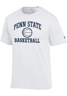 Champion Penn State Nittany Lions White Basketball Jersey Short Sleeve T Shirt