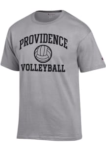 Champion Providence Friars Grey Volleyball Jersey Short Sleeve T Shirt