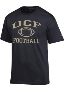 Champion UCF Knights Black Football Football Jersey Short Sleeve T Shirt