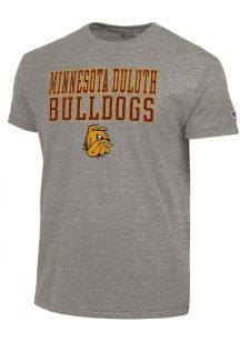 Champion UMD Bulldogs Grey Tri-Blend Short Sleeve Fashion T Shirt