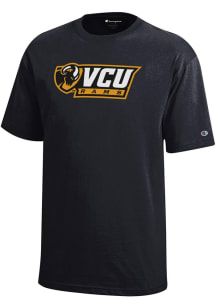 Champion VCU Rams Youth Black Core Short Sleeve T-Shirt