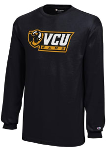 Champion VCU Rams Youth Black Core Long Sleeve T-Shirt