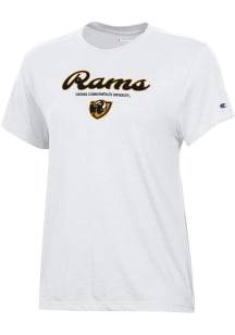 Champion VCU Rams Womens White Core Short Sleeve T-Shirt