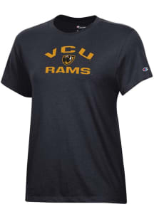 Champion VCU Rams Womens Black Core Short Sleeve T-Shirt