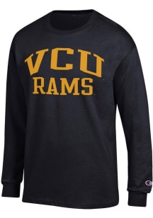 Champion VCU Rams Black Jersey Long Sleeve T Shirt