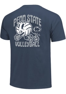 Penn State Nittany Lions Navy Blue Volleyball Short Sleeve T Shirt