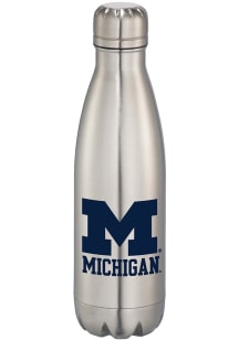 Michigan Wolverines 17oz Endure Stainless Steel Bottle - Silver