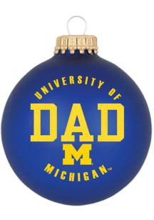 Michigan Wolverines Circular Ornament Ornament -