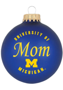 Michigan Wolverines Circular Ornament Design Ornament -