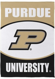 Purdue Boilermakers Suede Garden Flag - Gold