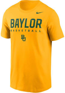 Nike Baylor Bears Gold Legend Practice Short Sleeve T Shirt