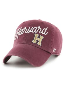 47 Harvard Crimson Maroon Millie Clean Up Womens Adjustable Hat