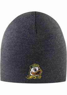 LogoFit Oregon Ducks Dark Grey Everest Mens Knit Hat