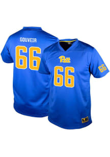 Keith Gouveia  Genuine Collective Pitt Panthers Blue NIL Football Jersey