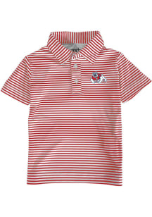 Fresno State Bulldogs Toddler Red Carson Short Sleeve Polo Shirt