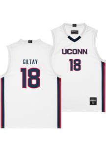 Oskar Giltay  Campus Ink UConn Huskies Navy Blue NIL Jersey