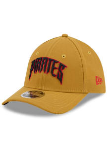 New Era Pittsburgh Pirates Mens Yellow City Connect 3930MC Flex Hat