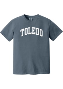 Summit Sportswear Toledo Navy Blue Wordmark Short Sleeve Fashion T Shirt