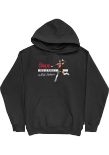 Andi Jackson Campus Ink Nebraska Cornhuskers Youth Illustrated Hoodie Long Sleeve Player Hoodie Bl..