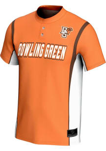 ProSphere Bowling Green Falcons Mens Orange Rival Softball Baseball Jersey