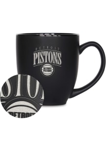 Detroit Pistons Tribute Bistro Ceramic Mug - Black