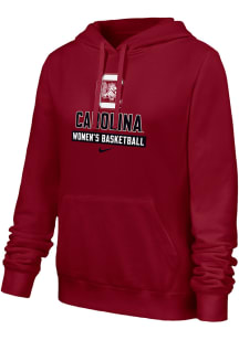Nike South Carolina Gamecocks Womens Garnet Club Fleece Hooded Sweatshirt
