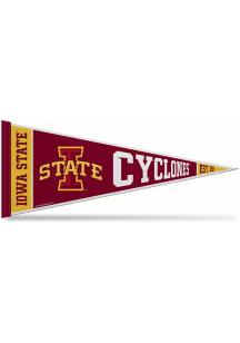 Iowa State Cyclones Rally Standard 12x30 Pennant - Cardinal