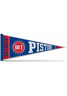 Detroit Pistons Rally Standard 12x30 Pennant - Red