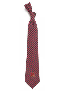 Maryland Terrapins Gingham Mens Tie