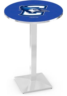 Creighton Bluejays Chrome Square Base Pub Table
