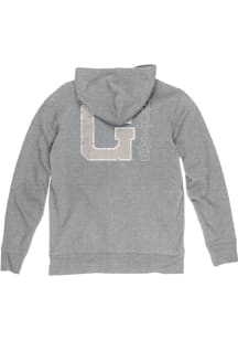 Blue 84 Georgetown Hoyas Mens Navy Blue Front Back Laguna Long Sleeve Full Zip Jacket