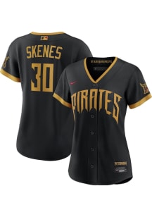 Paul Skenes Nike Pittsburgh Pirates Womens Black City Connect 2.0 Limited Baseball Jersey