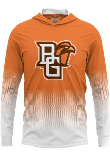 ProSphere Bowling Green Falcons Mens Orange Hex Pro Long Sleeve Hoodie