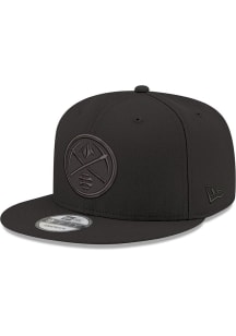 New Era Denver Nuggets Black Tonal Logo GCP 9FIFTY Mens Snapback Hat