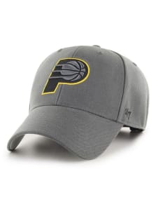 47 Indiana Pacers Tonal Logo MVP Adjustable Hat - Charcoal
