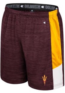 Colosseum Arizona State Sun Devils Youth Maroon Consistency Shorts