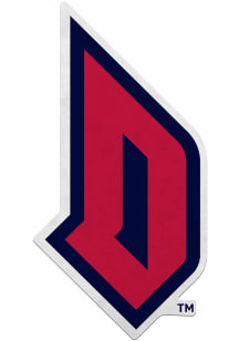 Duquesne Dukes Logo Shaped Pennant - Red