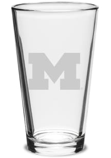 Michigan Wolverines 16oz Mixing Pint Glass - White