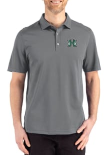 Cutter and Buck Hawaii Warriors Mens Graphite Advantage Refresh Short Sleeve Polo