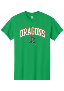 Summit Sportswear Dayton Dragons Kelly Green Arch Mascot Short Sleeve T Shirt
