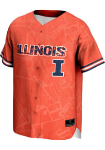 ProSphere Illinois Fighting Illini Youth Orange Vigor Jersey