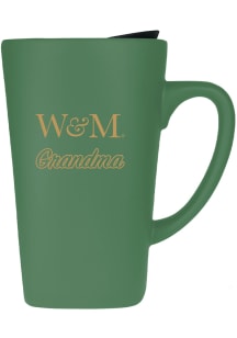 William & Mary Tribe 16oz Grandma Soft Touch Ceramic Mug - Green
