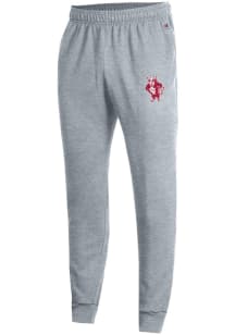 Champion Indiana Hoosiers Mens Grey Powerblend Sweatpants
