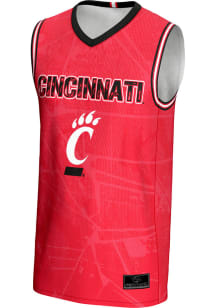 ProSphere Cincinnati Bearcats Youth Vigor Red Basketball Jersey