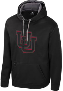Colosseum Utah Utes Mens Black Fridge Blackout Hood
