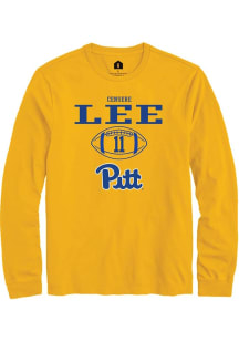 Censere Lee  Pitt Panthers Gold Rally NIL Sport Icon Long Sleeve T Shirt