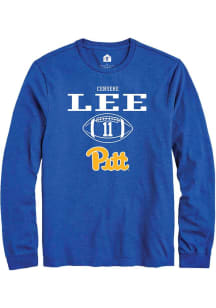 Censere Lee  Pitt Panthers Blue Rally NIL Sport Icon Long Sleeve T Shirt
