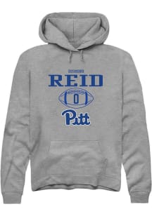 Desmond Reid  Rally Pitt Panthers Mens Graphite NIL Sport Icon Long Sleeve Hoodie